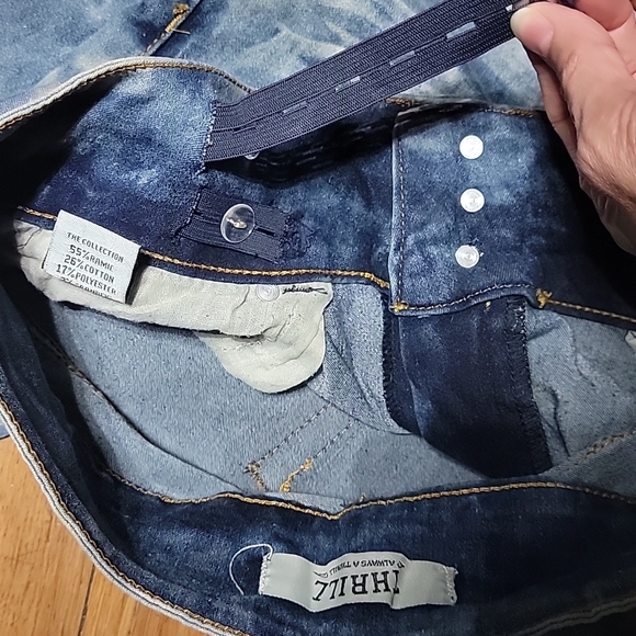 THRILL ALWAYS A THRILL Long pants 👖color blue size 13 - Picture 4 of 15